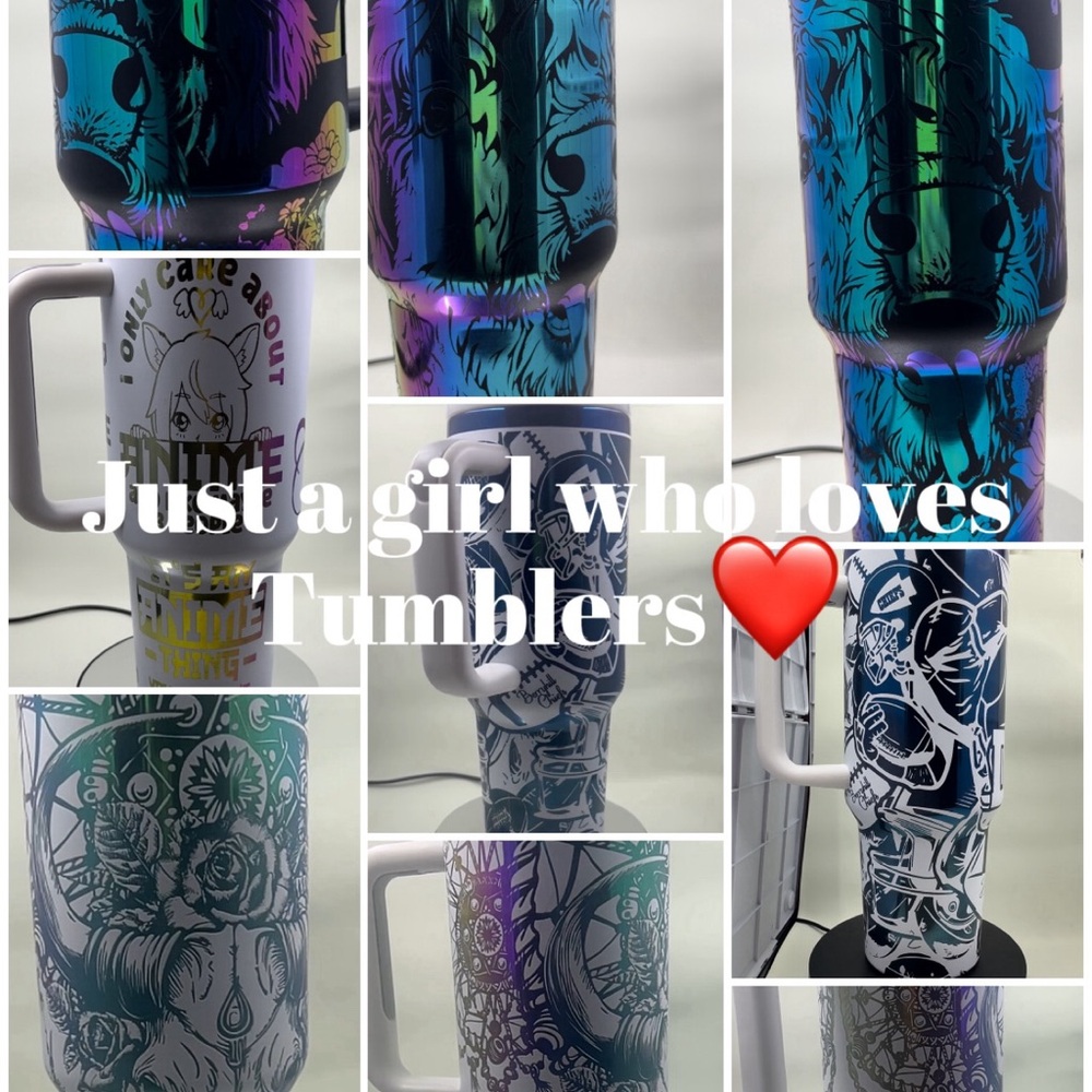 20 and 40 oz tumblers